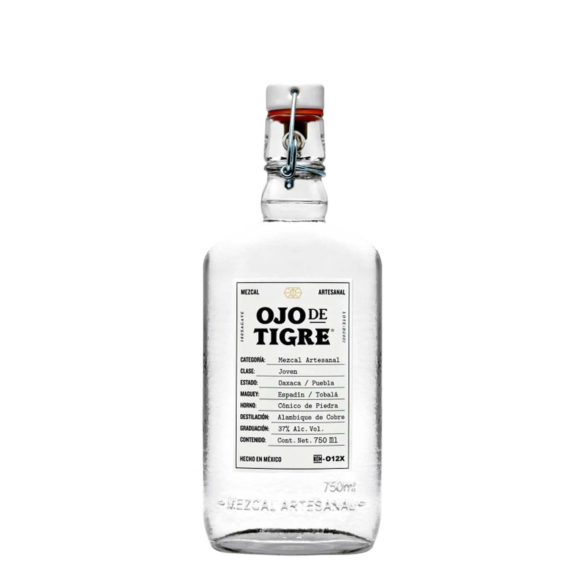 Ojo de Tigre Artesanal Mezcal bottle