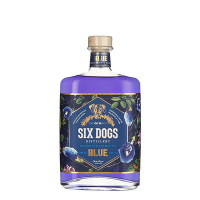 Six Dogs Blue Gin - Spiritly