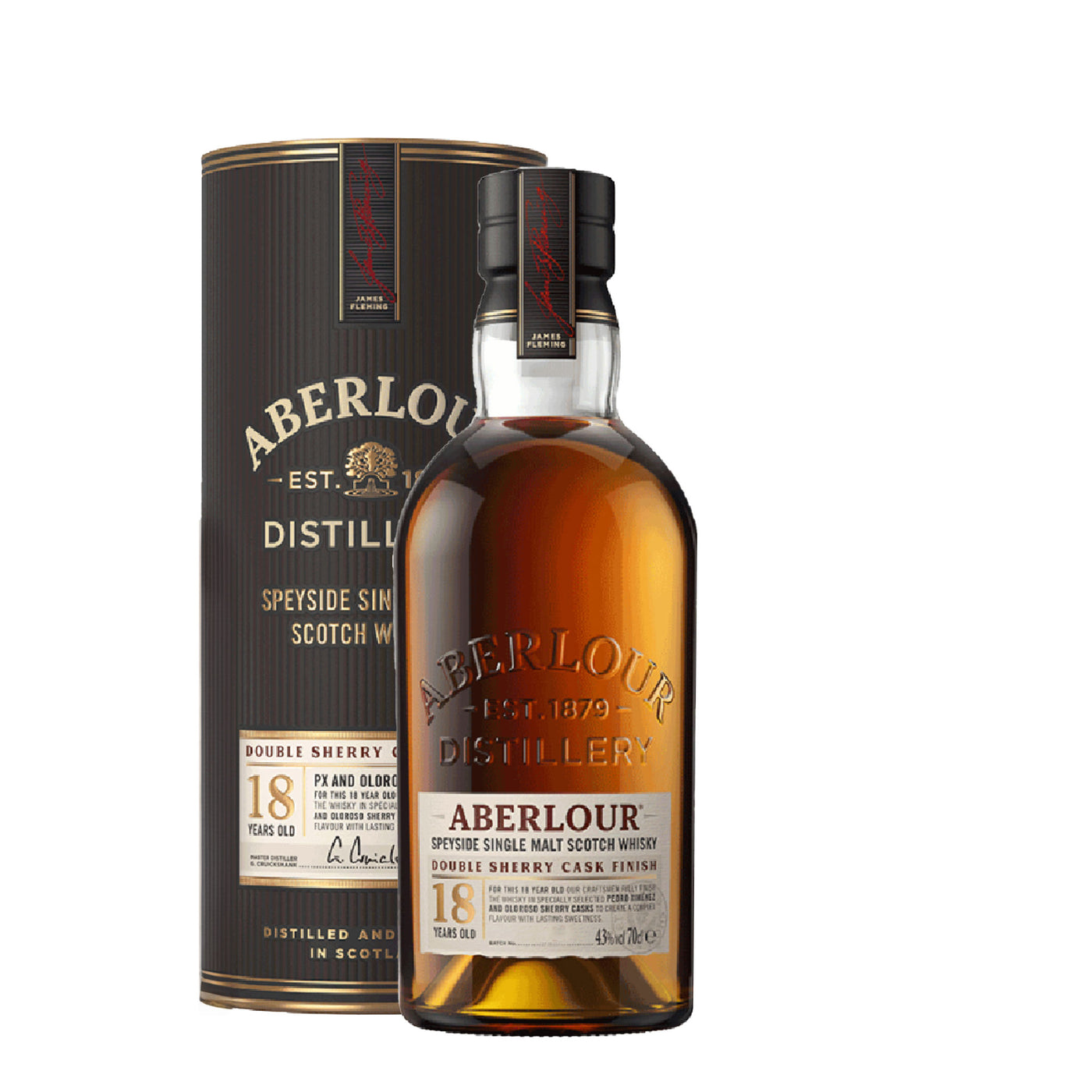 Aberlour 18 Years Double Sherry Cask Finish Whisky - Spiritly UK