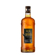 Bottle of Alto del Carmen Pisco Negra, a non-agency Pisco with dark amber color in a clear glass bottle.