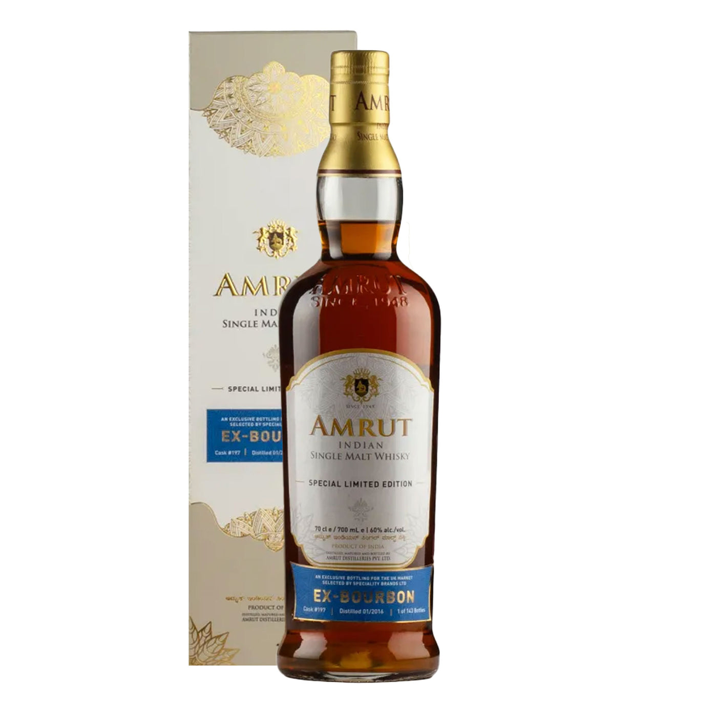 Amrut 2016 Ex-Bourbon Whisky