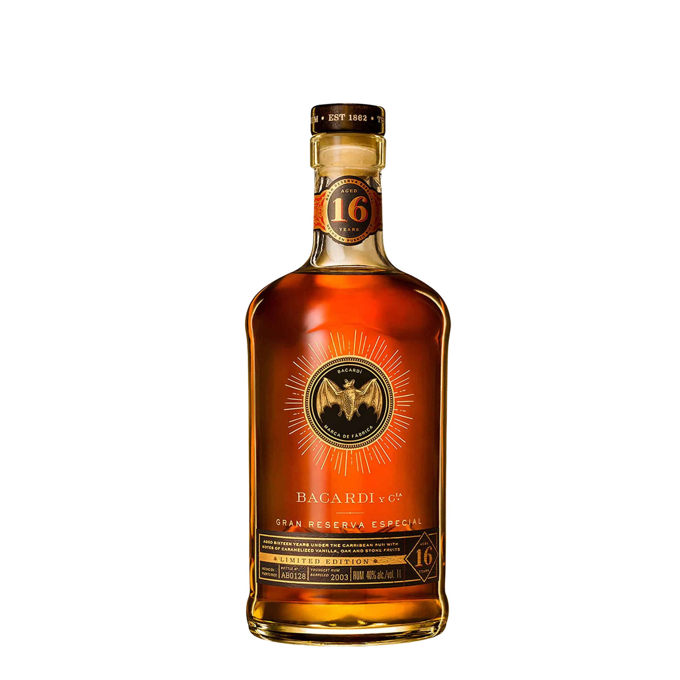 Bacardi Gran Reserva 16 Years Rum - Spiritly