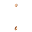 Copper plated mixing barspoon, 21cm, Spiritly UK spirit stirring tool with a sleek finish for cocktail mixing.