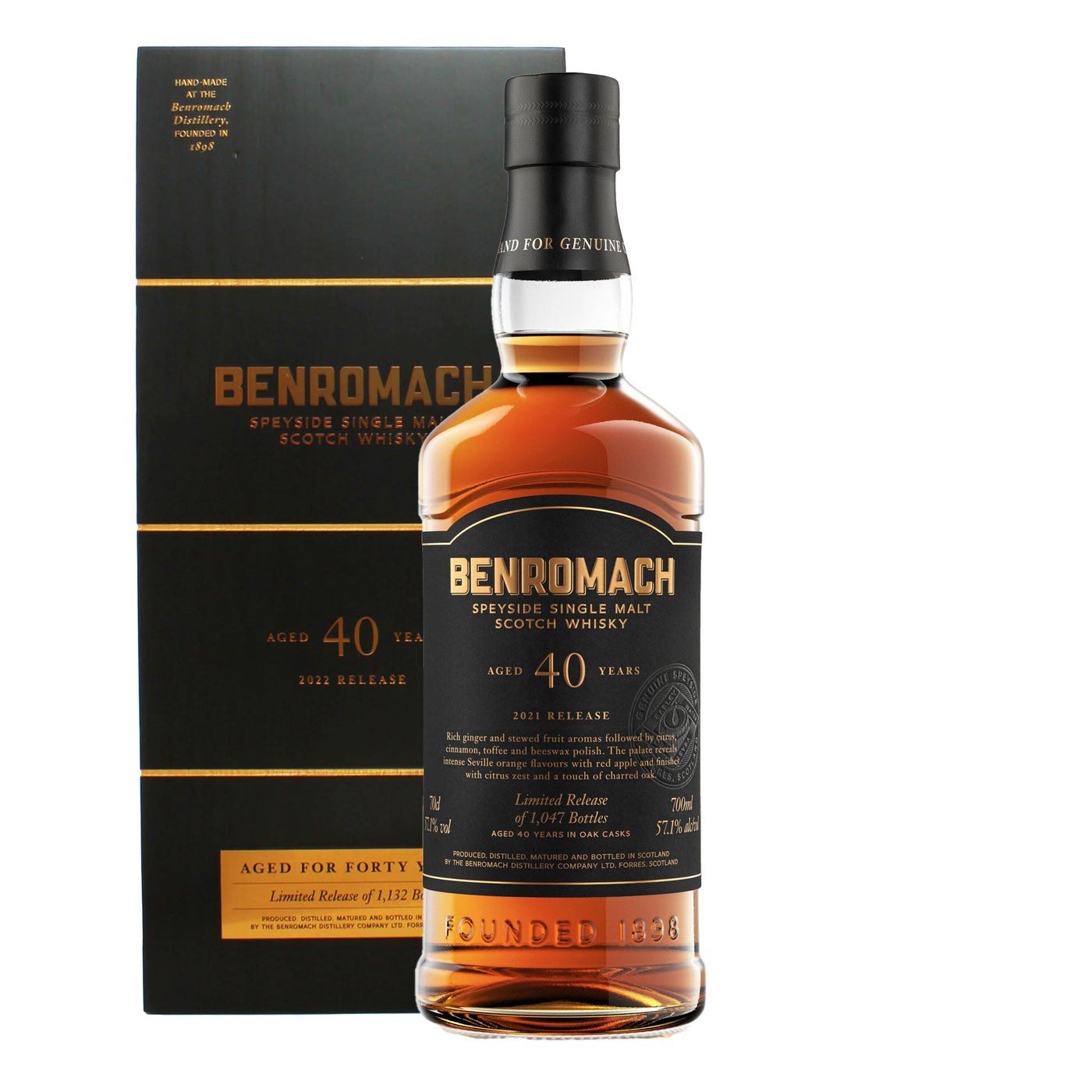 Benromach 40 Years Whisky