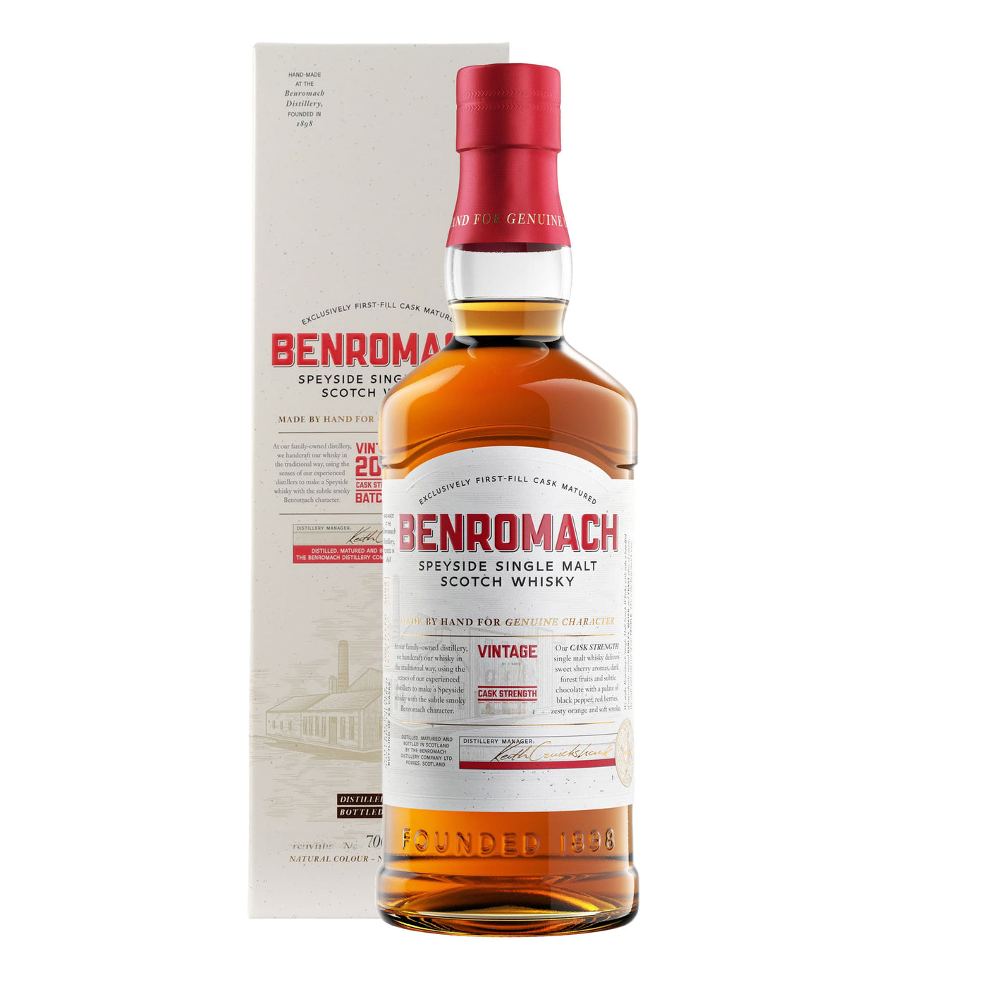 Benromach Cask Strength Vintage Whisky