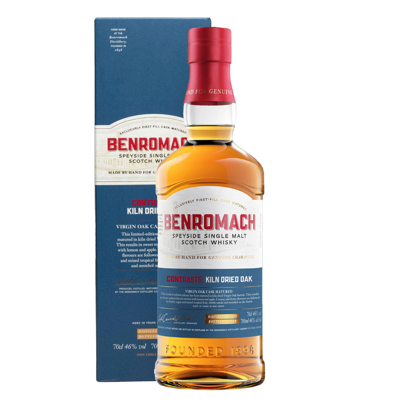 Benromach Contrasts Kiln Dried 10 Year Whisky