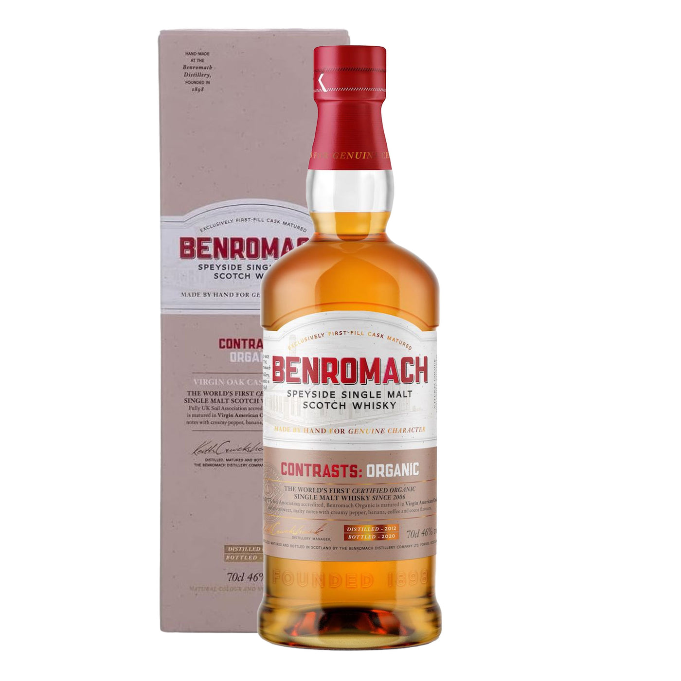 Benromach Contrasts Organic Whisky