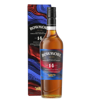 Bowmore 14 Years Bordeaux Cask Finish Whisky - Spiritly UK