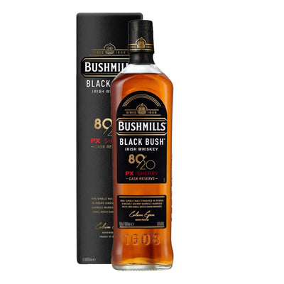 Bushmills Black 80/20 PX Sherry Cask Whiskey - Spiritly UK