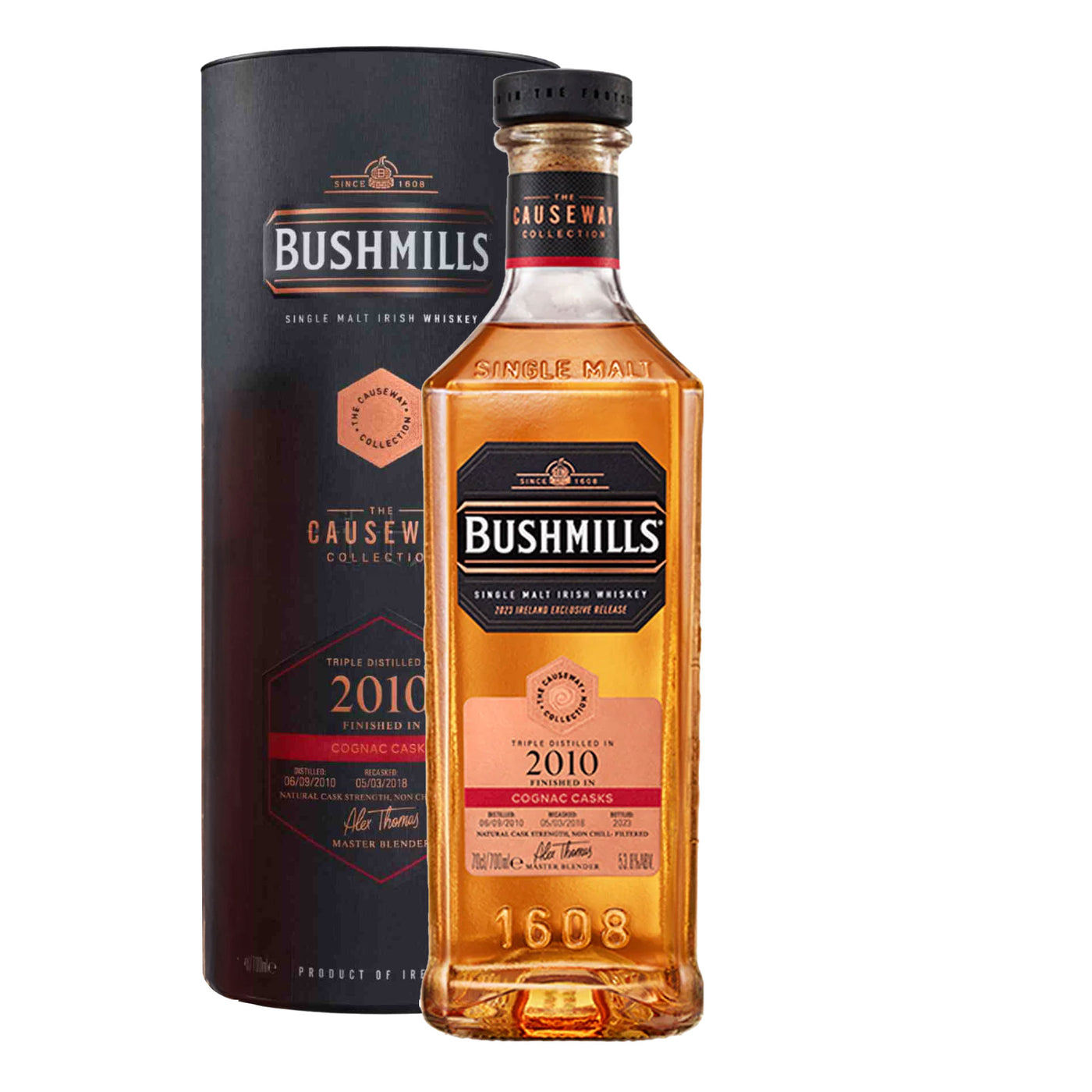 Bushmills Causeway Collection Cognac Cask 2010 Whiskey