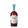 Bottle of Casals Rojo Vermouth, a non-agency spirit from Casals, with red label and elegant design on a white background.