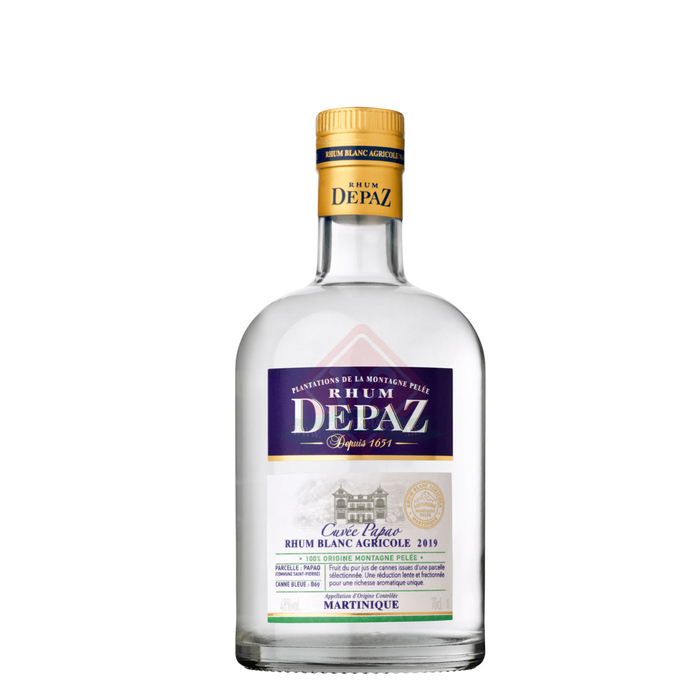 Depaz Cuvee Papao White Rum