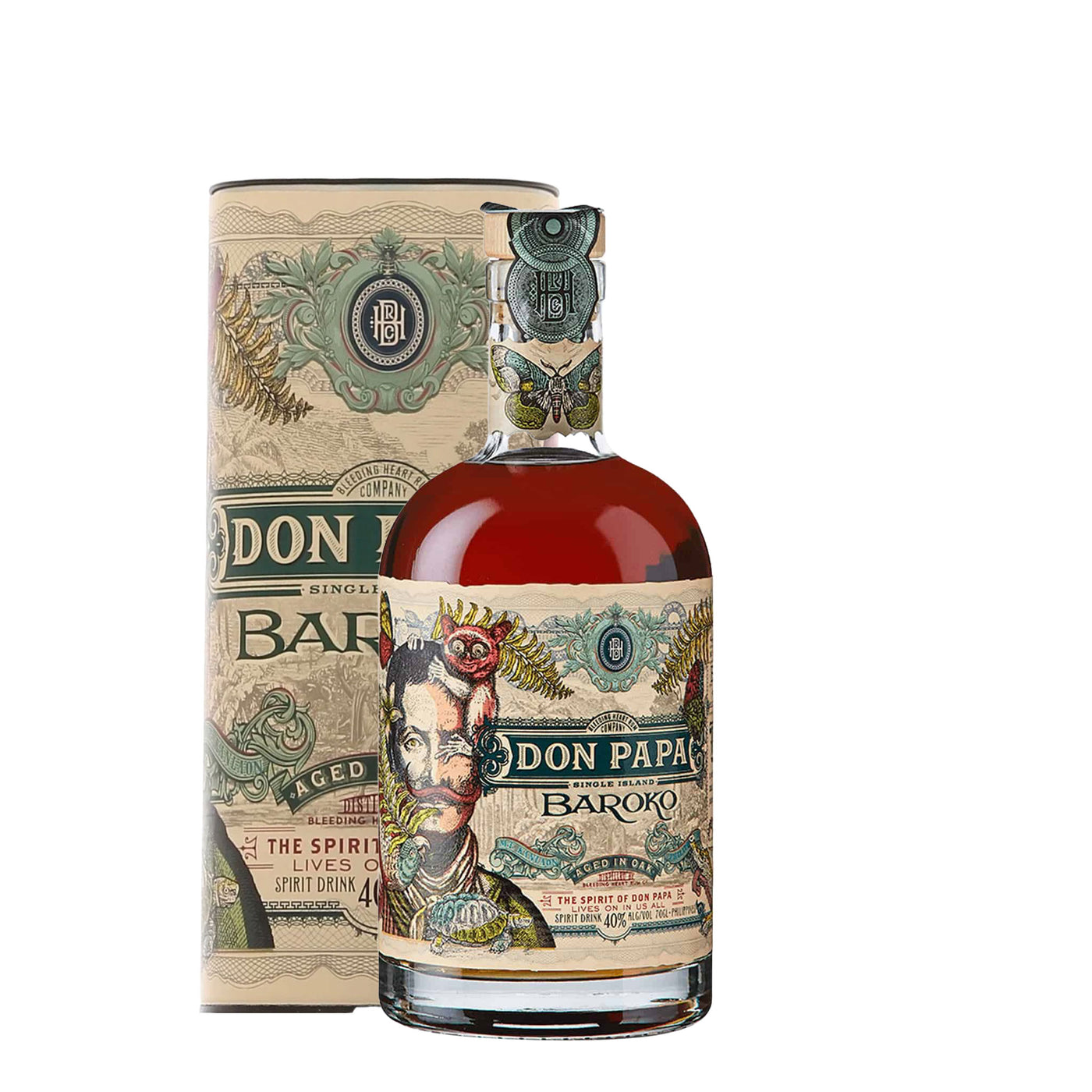 Don Papa Baroko Rum - Spiritly
