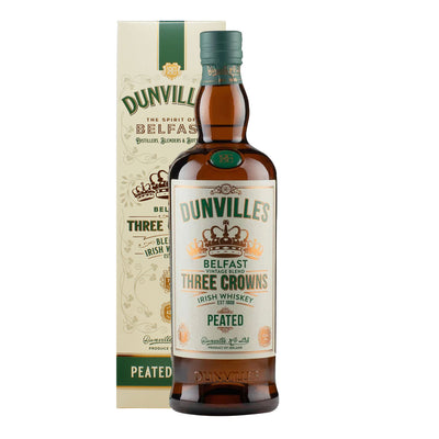 Dunvilles Three Crowns Peated Whiskey - Spiritly