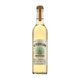 Bottle of El Tequileno Reposado Tequila with clear label and amber liquid in a glass bottle.