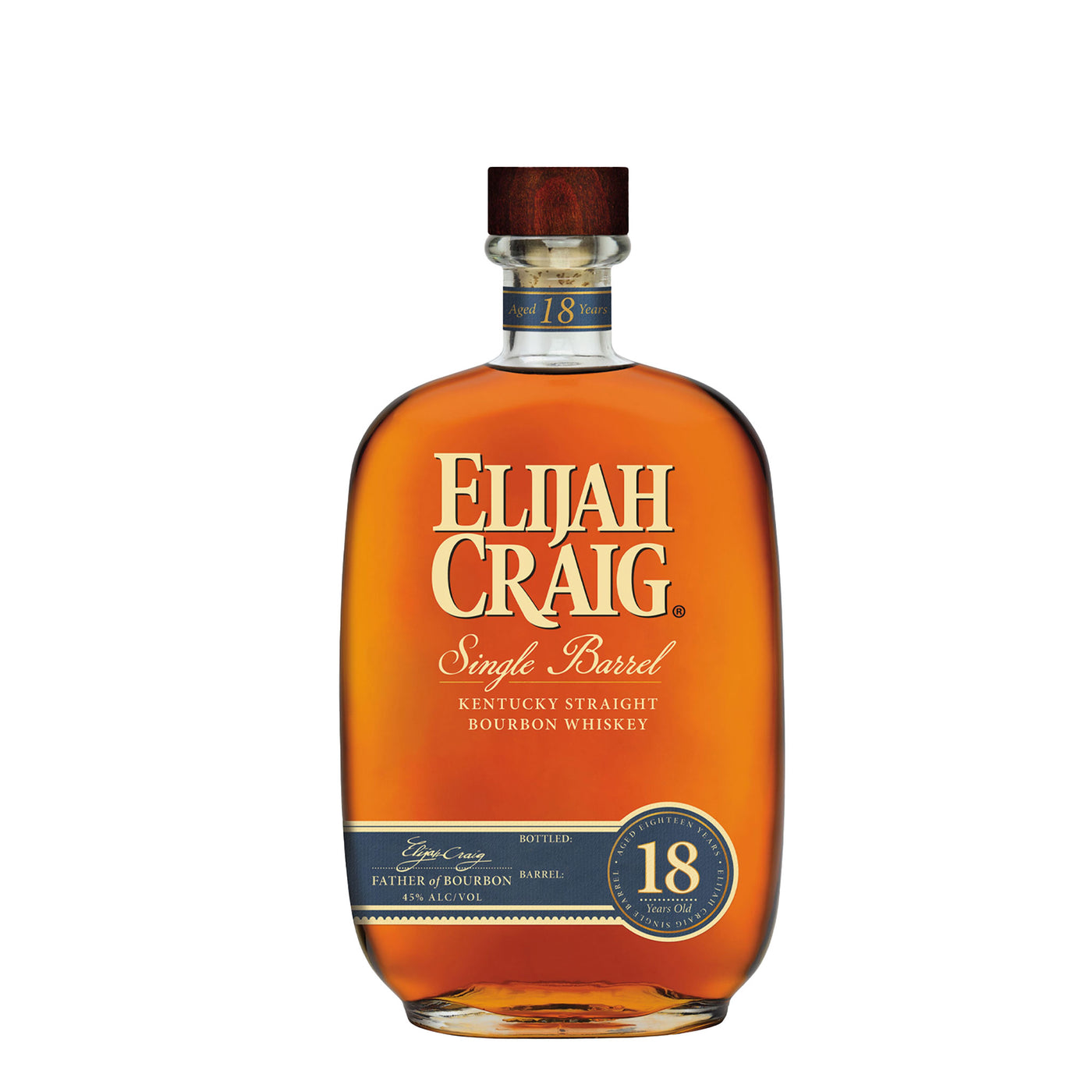 Elijah Craig 18 Years Bourbon Whiskey