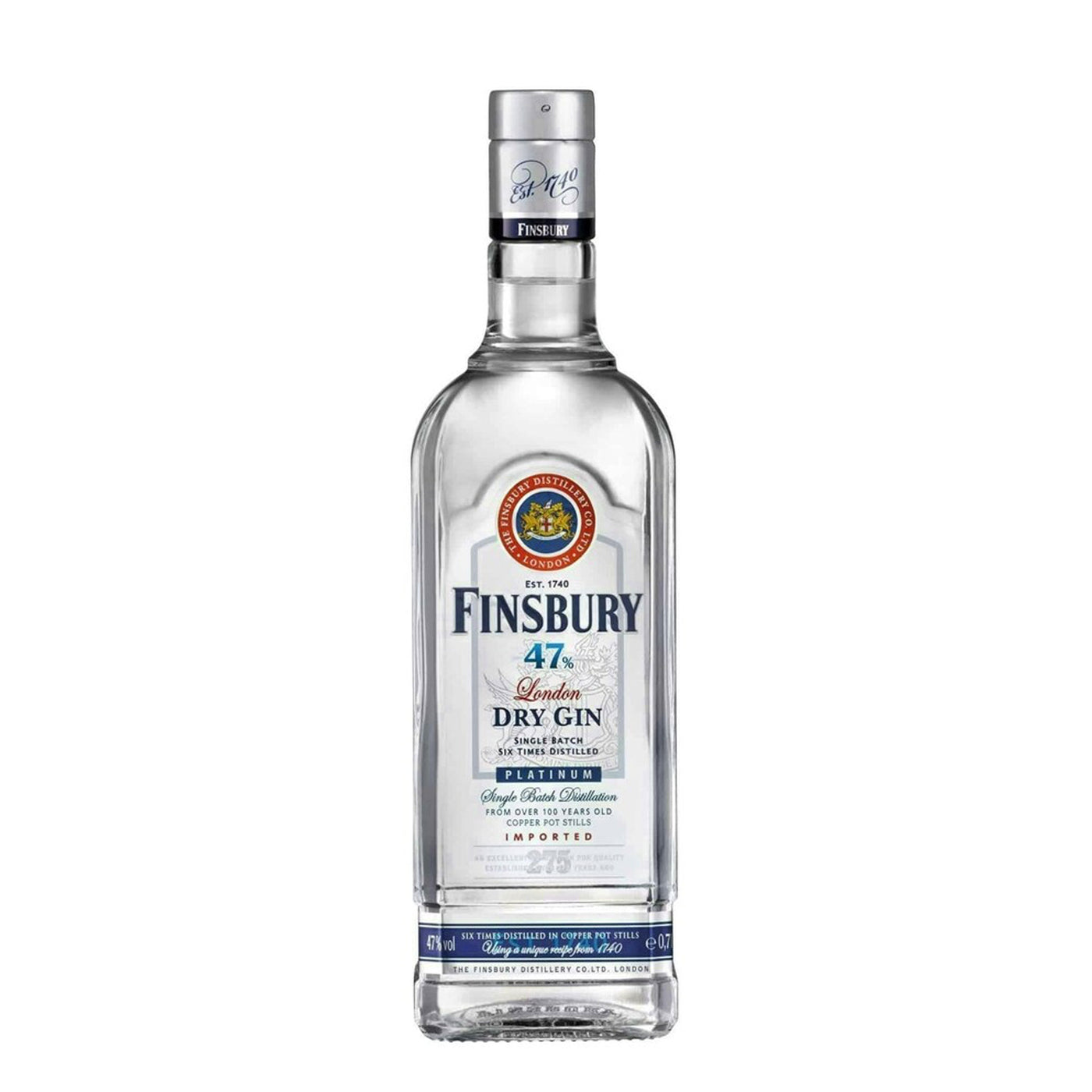 Finsbury 47 Platinum Dry Gin - Spiritly UK