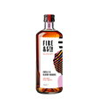 Fire & 5th Chilli & Blood Orange non-alcoholic aperitif in a clear glass, showcasing vibrant orange color and chili infusion.