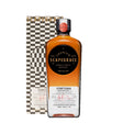 Scapegrace Release VI Fortuna Whisky bottle, non-Agency whisk(e)y with a dark label and elegant design on a wooden surface.