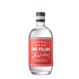 Bottle of Four Pillars Modern Australian Gin, a non-agency Australian gin with a sleek label and clear liquid inside.