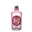 Bottle of Ginato Pompelmo Pink Grapefruit Gin by Kirker Greer Gin with pink grapefruit illustrations on the label.