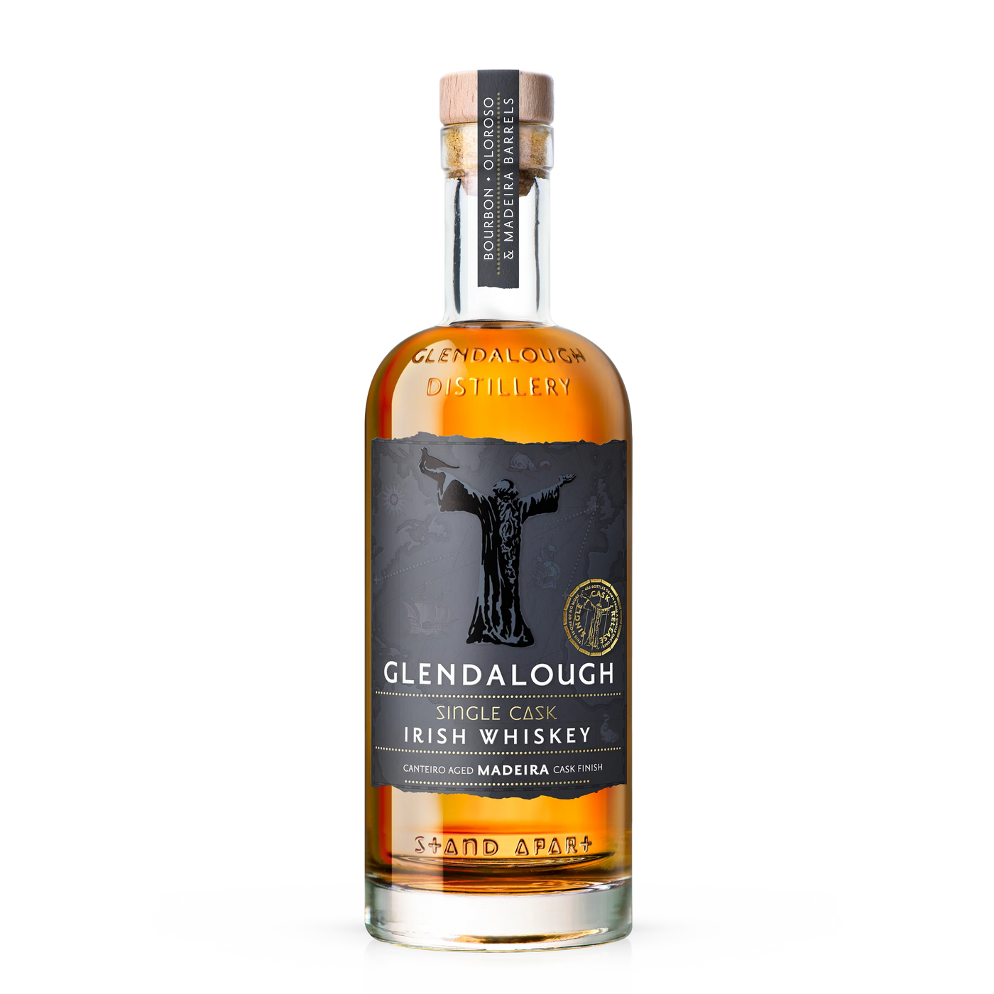 Glendalough Single Grain Madeira Cask Finish Whiskey