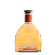 Gran Orendain Reposado Tequila bottle with clear glass showcasing the golden amber liquid inside.