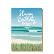 Spiritly UK Happy Birthday To You Card with sea-themed design, featuring colorful birthday message and ocean-inspired illustrations.