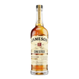 Jameson Crested Whiskey bottle with distinctive label and crest logo, showcasing the Irish whiskey brand's elegant packaging.