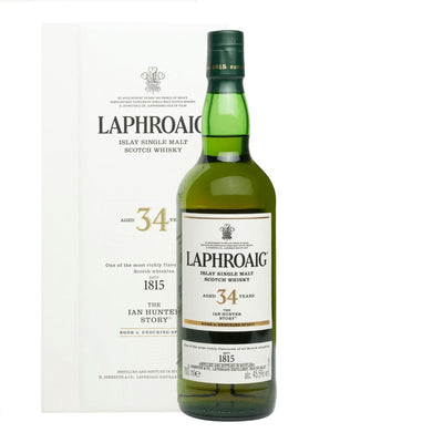 Laphroaig 34 Years The Ian Hunter Story Book 5 Whisky - Spiritly