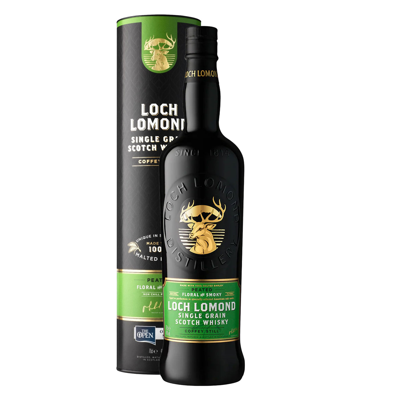 Loch Lomond Single Grain Peated Whisky
