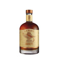 Lyre's Amaretti non-alcoholic drink in a clear glass, showcasing the amber-colored beverage with a smooth, inviting appearance.