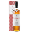 Bottle of The Macallan Double Cask 15 Years non-agency whisky with a dark label and wooden cap on a neutral background.