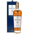 Bottle of The Macallan Double Cask 18 Years Whisky featuring a dark label and elegant packaging, showcasing premium non-agency whisky.