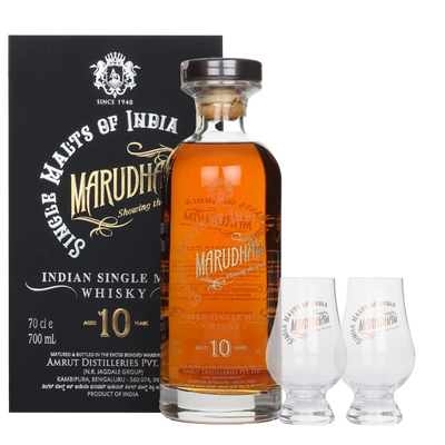 Amrut Single Malts of India Marudham 10 Years Whisky - Spiritly UK