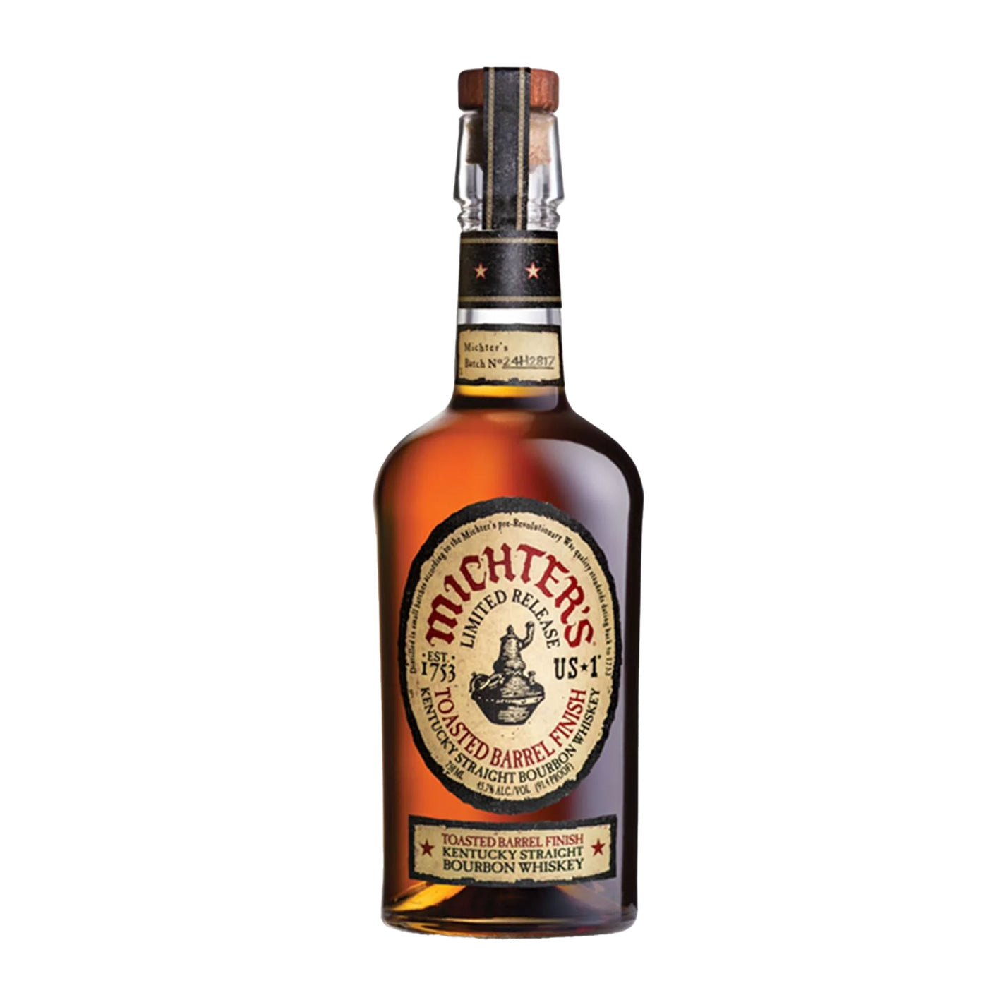 Michters U.S. Number 1 Toasted Barrel Whiskey - Spiritly UK
