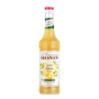 Monin Lemon Rantcho concentrate in a bottle, non-alcoholic flavoring from Spiritly UK, with lemon and concentrate visible.