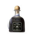 Patron XO Cafe tequila liqueur bottle with dark coffee color and label displaying Patron branding and XO Cafe designation.