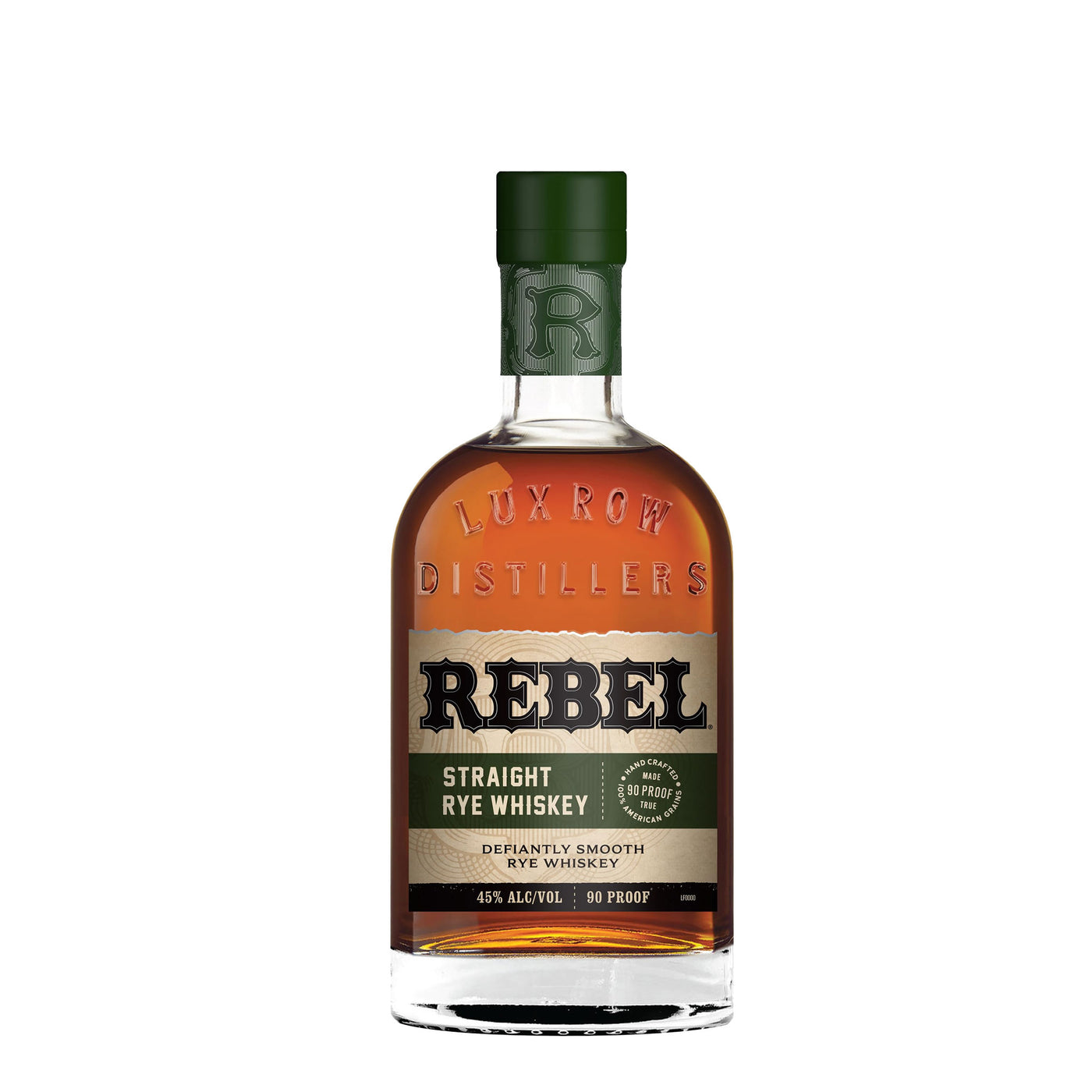 Rebel Straight Rye Whiskey