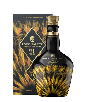 Royal Salute 21 Years Harris Reed Gold Edition Whisky - Spiritly UK