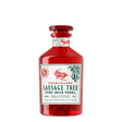 Sausage Tree Vodka bottle with label, showcasing the non-agency vodka brand in a clear, close-up view.