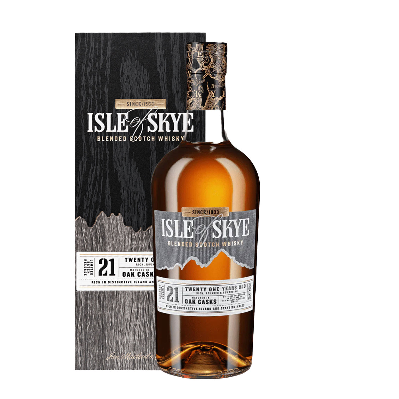 Isle of Skye 21 Years Whisky