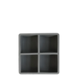 Grey square ice cube tray by Spiritly UK, 2.5 inches, perfect for making large ice cubes for spirits and beverages.