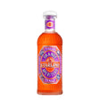 Starlino Arancione Aperitivo bottle with orange-colored liquid, showcasing natural citrus flavor and vibrant branding.