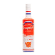 Bottle of Stroopwafel liqueur from Non Agency Liqueur brand, featuring a label with a waffle and caramel design.