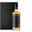 Titanic Distillers Irish whiskey collectors edition box set with multiple bottles and decorative packaging.