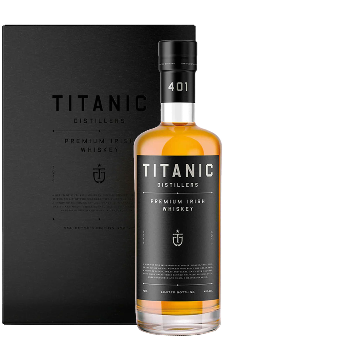 Titanic Distillers Premium Irish Whiskey Collectors Edition Box Set - Spiritly UK