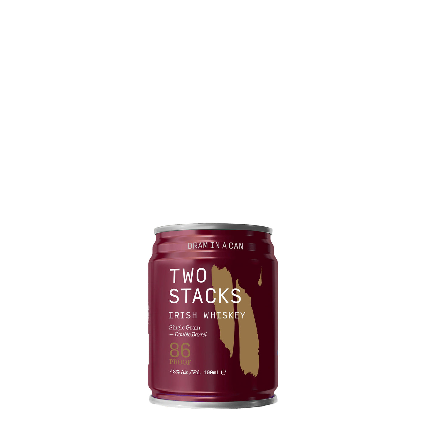 Two Stacks Dram In A Can Single Grain Whiskey - Spiritly UK