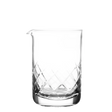 Yarai mixing glass seamless 550ml by Spiritly UK, clear glass featuring elegant Yarai pattern, ideal for cocktails and mixing drinks.