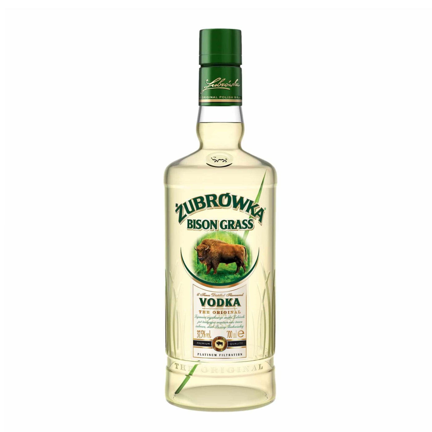 Zubrowka Bison Grass Vodka - Spiritly